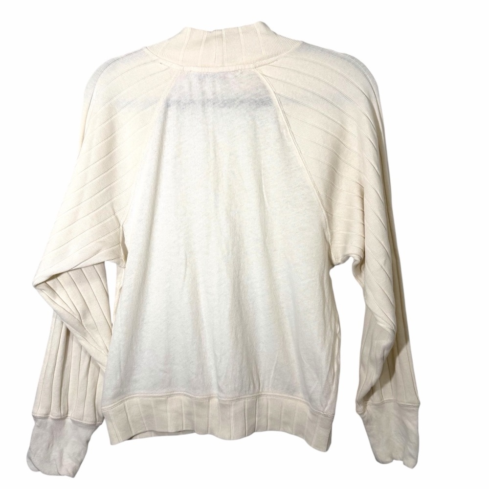 Free People Beach Too Cool To Care Knitting Sweater Womens Small Pullover Mock